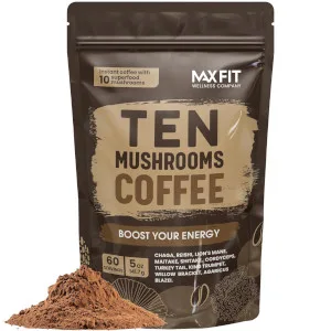 MaxFit 10 Mushroom Coffee